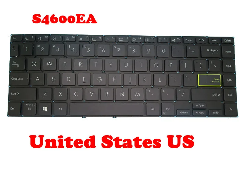 Клавиатура для ноутбука ASUS S4600 S4600EA без рамки, черная, США, пленка без подсветки
Клавиатура для ноутбука ASUS S4600 S4600EA без рамки, черная, США, пленка без подсветки