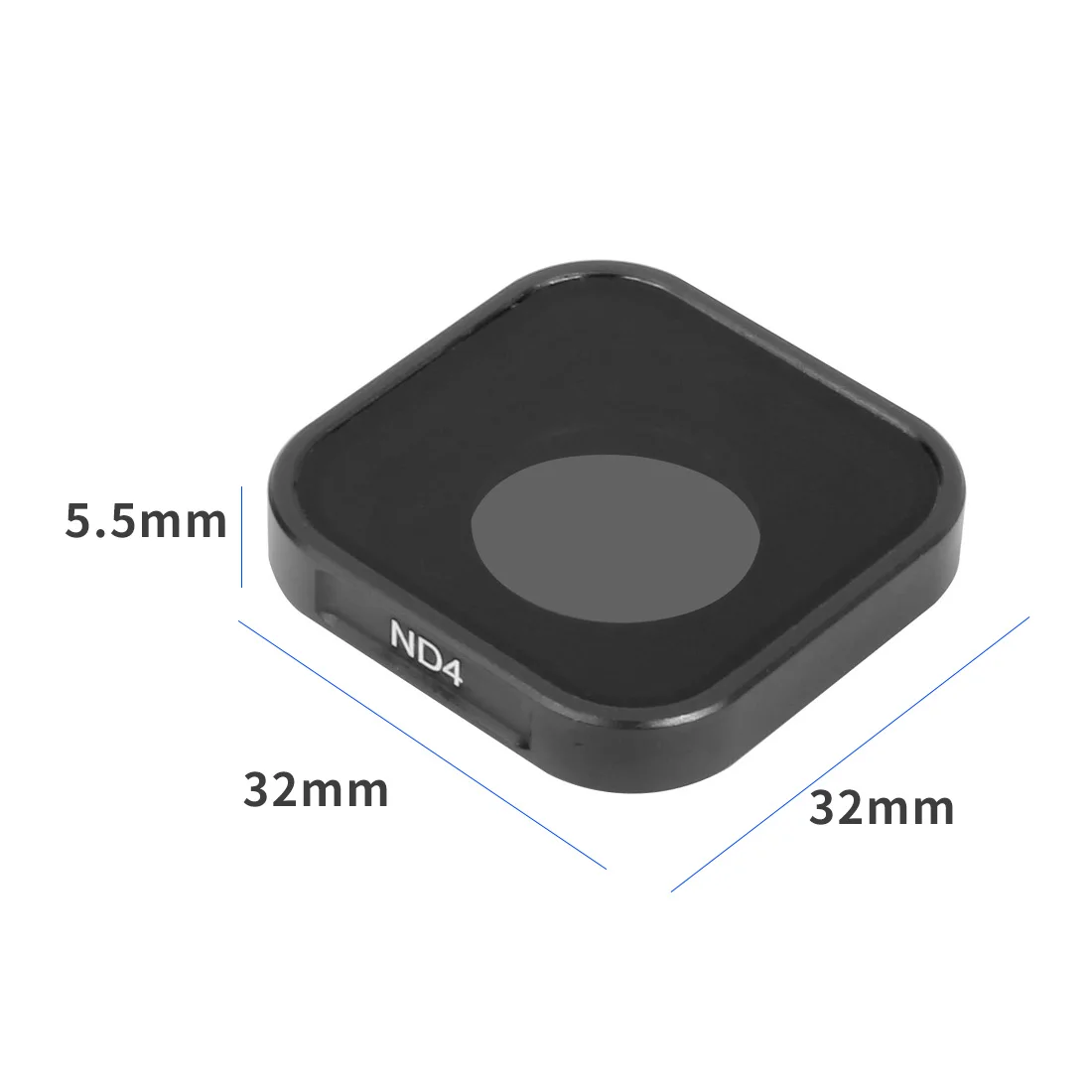 1 шт. фильтры для объектива экшн-камеры GoPro Hero 9 Black CPL UV ND 8 16 32 64 Квадратные