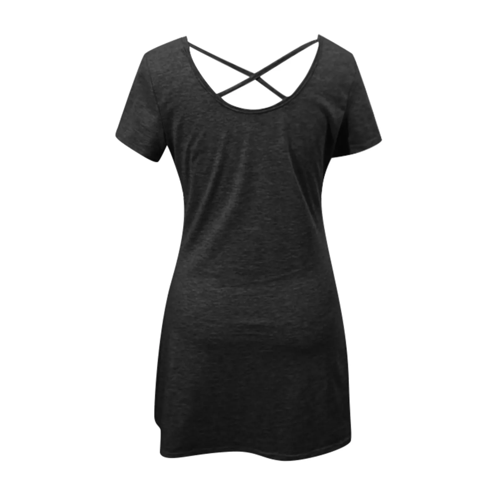 Womens Summer Casual Dress Fashion Short Sleeve Round Neck A-line T-shirt Dress Woman Silm Party Dress
Womens Summer Casual Dress Fashion Short Sleeve Round Neck A-line T-shirt Dress Woman Silm Party Dress
