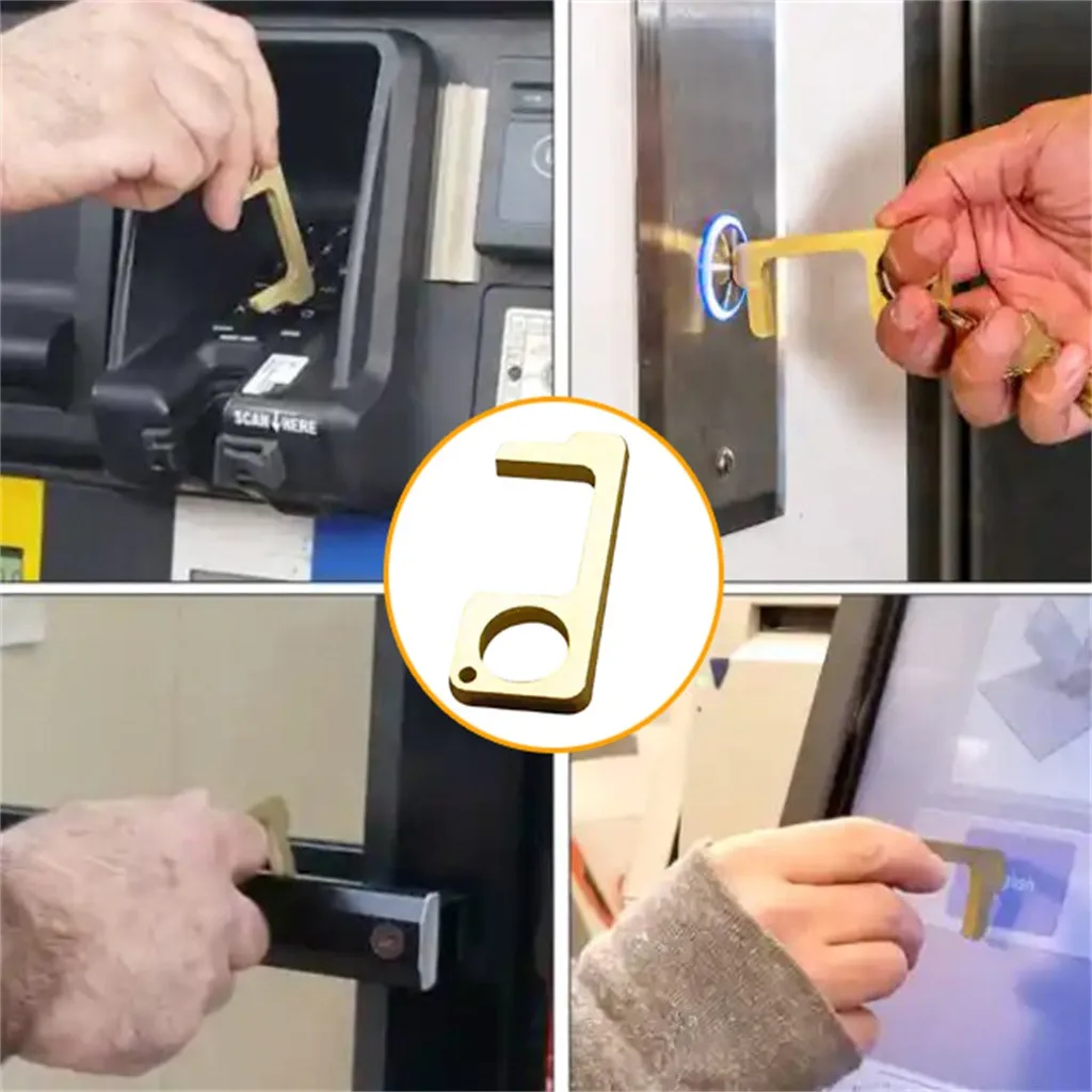 2pcs door opener Hygienic Door Handle Edc Door Opener Easy To Carry Home Gadgets Handy Aluminum Alloy Door Opener
2pcs door opener Hygienic Door Handle Edc Door Opener Easy To Carry Home Gadgets Handy Aluminum Alloy Door Opener