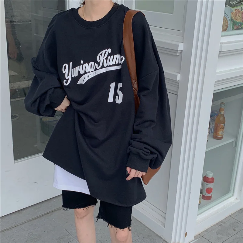 Простой пуловер с буквенным дизайном на раннюю осень, уличный Молодежный пуловер, модный осенний пуловер
Простой пуловер с буквенным дизайном на раннюю осень, уличный Молодежный пуловер, модный осенний пуловер