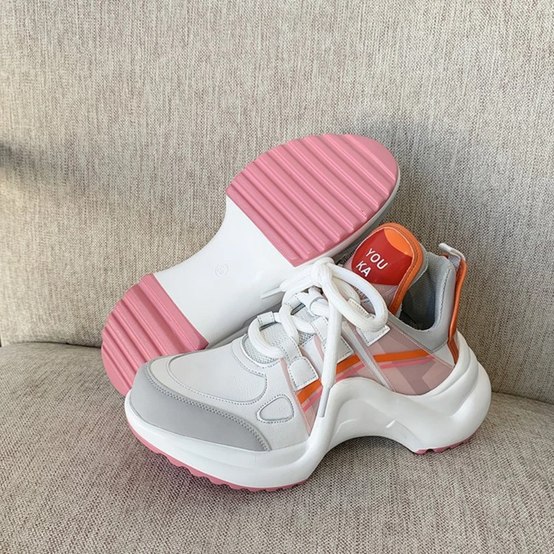 2020 New European And American Sports Shoes Transparent Film Jelly Daddy Shoes Breathable Mesh Shoes Women's Shoes Balance Shoes
2020 New European And American Sports Shoes Transparent Film Jelly Daddy Shoes Breathable Mesh Shoes Women's Shoes Balance Shoes