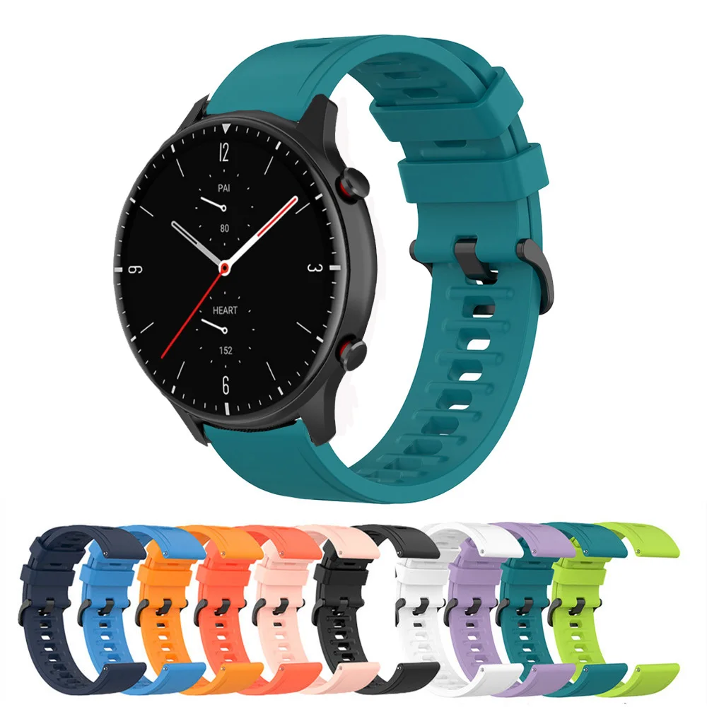 Ремешок силиконовый для Amazfit GTR 2 2E, быстросъемный браслет для Amazfit Stratos 2, 2S, 3, 22 мм, 47 мм
Ремешок силиконовый для Amazfit GTR 2 2E, быстросъемный браслет для Amazfit Stratos 2, 2S, 3, 22 мм, 47 мм