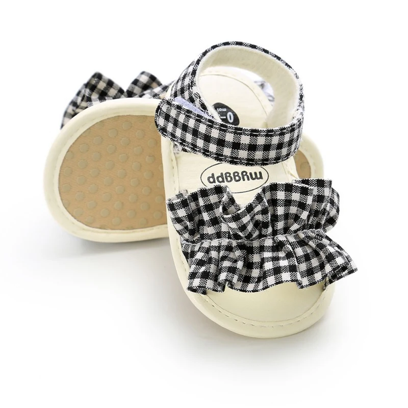 0-18M Baby Sandals Shoes Summer Toddler Plaid Breathable Princess Anti-Slip Bow Beach Shoes Children's Sandals 
0-18M Baby Sandals Shoes Summer Toddler Plaid Breathable Princess Anti-Slip Bow Beach Shoes Children's Sandals