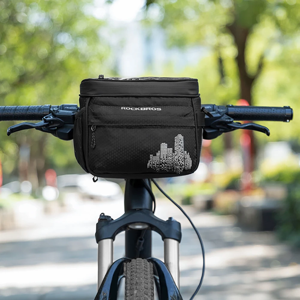 Сумка на руль велосипеда Rock brothers, передняя Сумочка для хранения, посылка для еды, дорожный мешок для хранения
Сумка на руль велосипеда Rock brothers, передняя Сумочка для хранения, посылка для еды, дорожный мешок для хранения