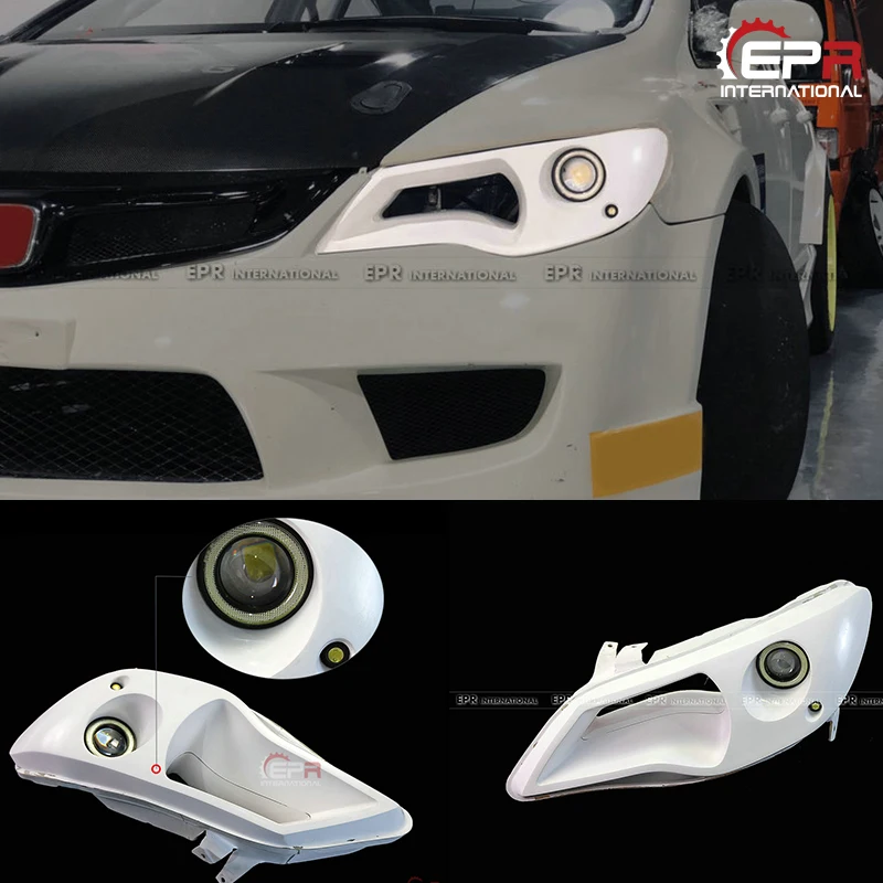 For Honda Civic FD2 06-08 FRP Unpainted Front Headlight Air Duct LHD(Left Hand Drive) Driver Side 1pcs Trim Bodykits
For Honda Civic FD2 06-08 FRP Unpainted Front Headlight Air Duct LHD(Left Hand Drive) Driver Side 1pcs Trim Bodykits