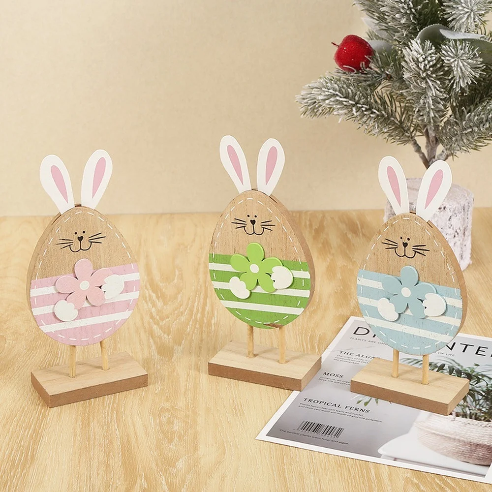 Easter Decorations for Home Wooden Egg Easter Bunny Ornaments Happy Easter Baby Shower Birthday Decor Kids Gifts Party Supplies
Easter Decorations for Home Wooden Egg Easter Bunny Ornaments Happy Easter Baby Shower Birthday Decor Kids Gifts Party Supplies