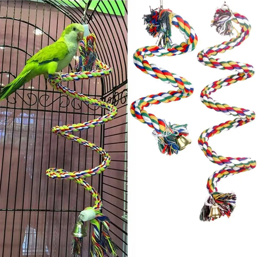 Parrots Toys And Bird Accessorie For Pet Toy Rope Perch Accessories Rope Pet Chew Toy Birds Cockatiel Training Pet Braided O8S0
Parrots Toys And Bird Accessorie For Pet Toy Rope Perch Accessories Rope Pet Chew Toy Birds Cockatiel Training Pet Braided O8S0