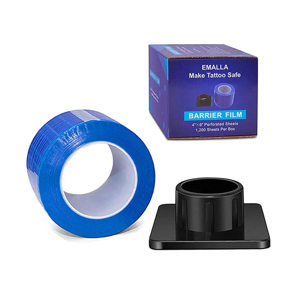 PEPAX Barrier Film 1200 Sheets 4' x 6' Barrier Film Roll with Dispenser Box Thick Disposable Protective PE Film Barrier Tape
PEPAX Barrier Film 1200 Sheets 4' x 6' Barrier Film Roll with Dispenser Box Thick Disposable Protective PE Film Barrier Tape
