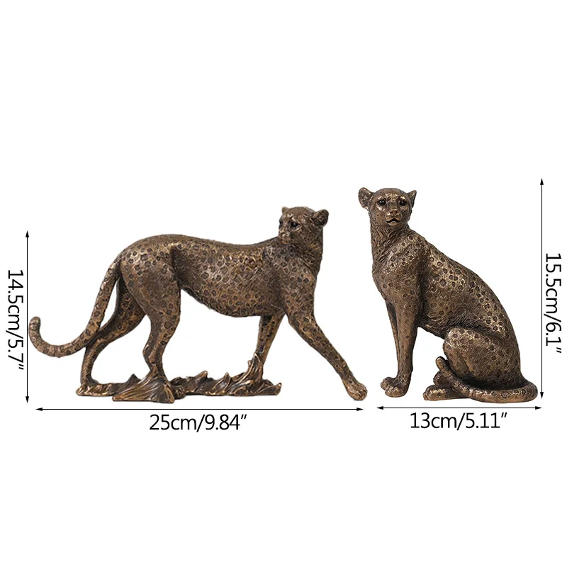 Imitation Copper Leopard Sculpture Miniature Model Car Decor Figurines Office Decor Business Gifts Home Decoration Ornaments
Imitation Copper Leopard Sculpture Miniature Model Car Decor Figurines Office Decor Business Gifts Home Decoration Ornaments