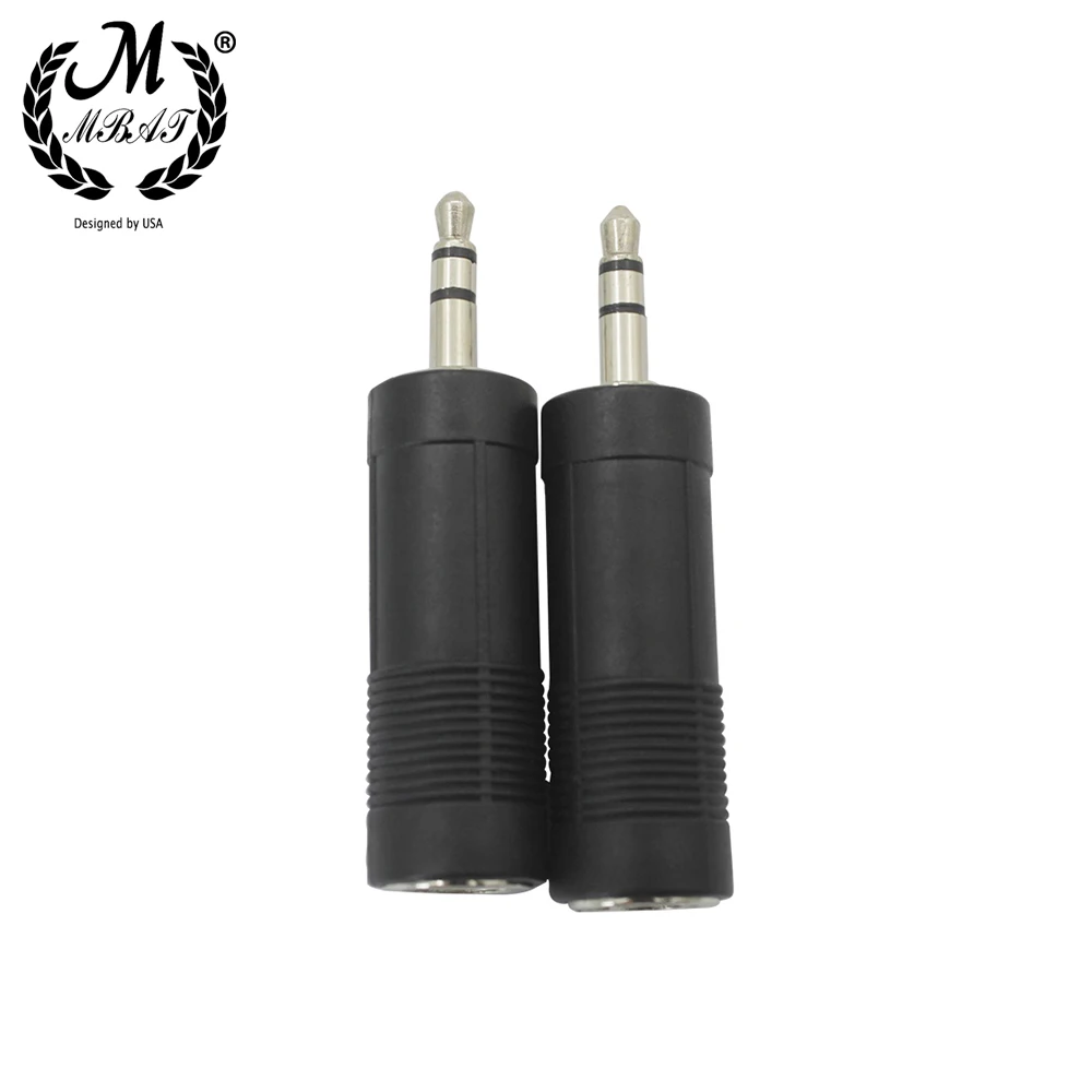 M MBAT F-38 6.5MM Jack to 3.5MM Plug Connector Amplifier Guitar Recording Audio Adapter Musical Instrument Audio Converter
M MBAT F-38 6.5MM Jack to 3.5MM Plug Connector Amplifier Guitar Recording Audio Adapter Musical Instrument Audio Converter