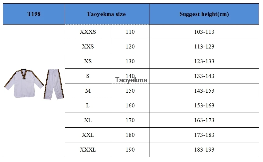 Male Female Taekwondo Dobok Karate Uniform Adult Kids Children Wushu Sanda Workout Clothes Professinal Taekwondo Training Suit
Male Female Taekwondo Dobok Karate Uniform Adult Kids Children Wushu Sanda Workout Clothes Professinal Taekwondo Training Suit