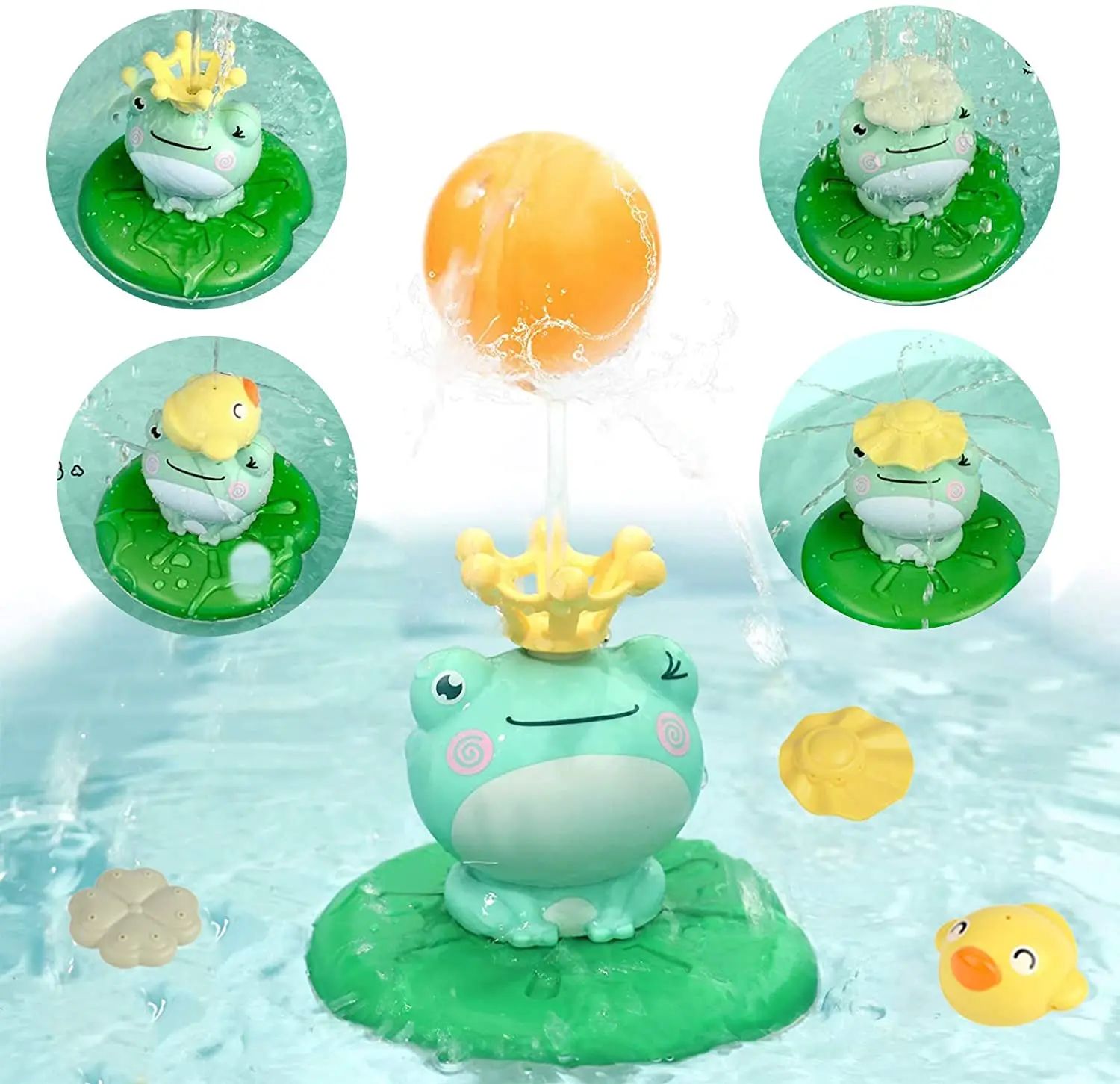 Ainibear детская игрушка для купания распылитель воды лягушка батарея подарок для детей
Ainibear детская игрушка для купания распылитель воды лягушка батарея подарок для детей