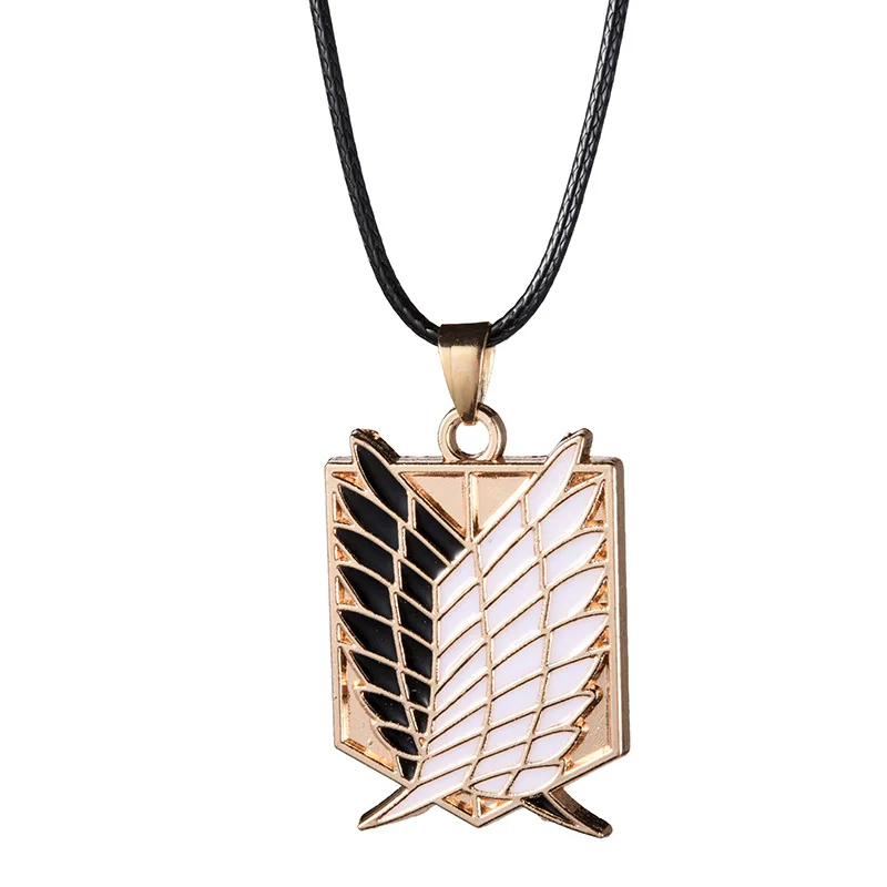 1pc Wings of Liberty Alloy Necklace Figure Toys Leather Chain Gold Silver Pendant Gift Anime
1pc Wings of Liberty Alloy Necklace Figure Toys Leather Chain Gold Silver Pendant Gift Anime