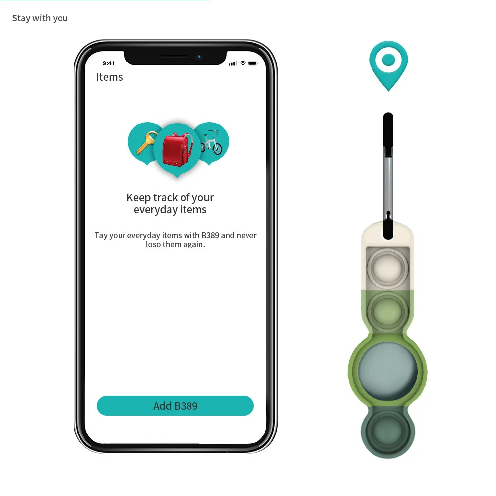 Silicone Protective Case For AirTag Key Finder ( Location Tracker ) 2021 Anti-Scratch Anti-Lost Protective Cover with Keychain
Silicone Protective Case For AirTag Key Finder ( Location Tracker ) 2021 Anti-Scratch Anti-Lost Protective Cover with Keychain