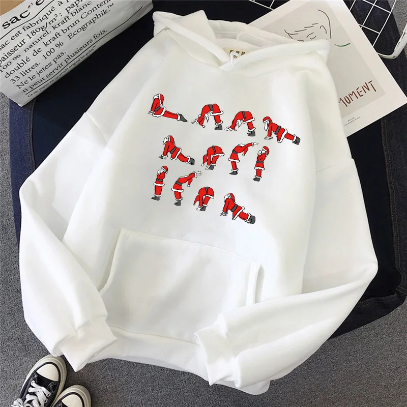 Winter Women Hoodies Cute Christmas Printing Hooded Female Thicken Warm Streetwear Lady Autumn Tops Sweatshirts woman Pullover
Winter Women Hoodies Cute Christmas Printing Hooded Female Thicken Warm Streetwear Lady Autumn Tops Sweatshirts woman Pullover