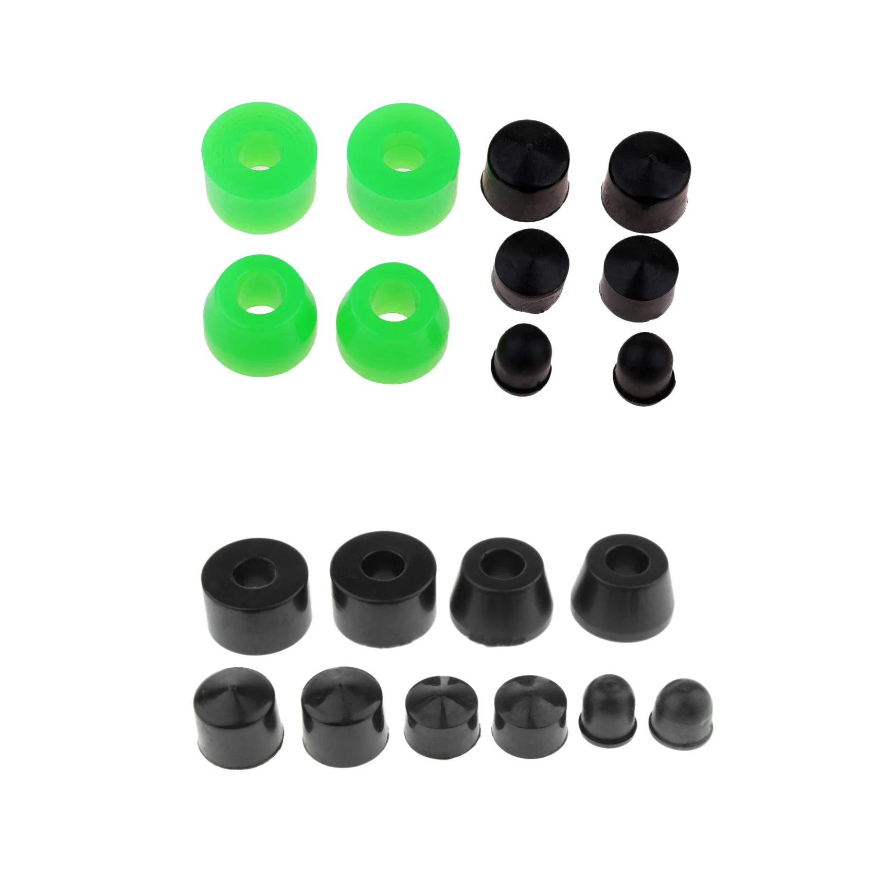 10Pcs Longboard Skateboard Bushings Conical Cylinder Bushing Pivot Cups Set Accessories for Longboard Truck
10Pcs Longboard Skateboard Bushings Conical Cylinder Bushing Pivot Cups Set Accessories for Longboard Truck