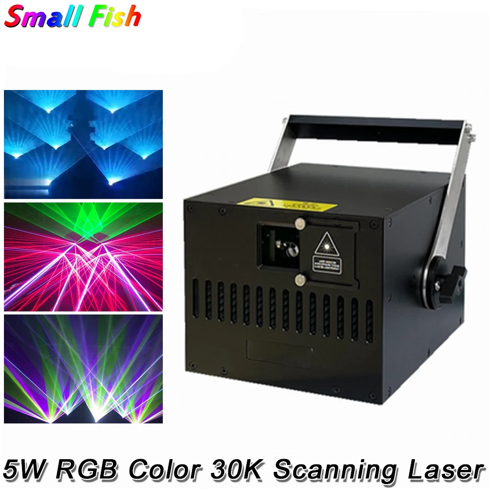 5W Full Color Animation Laser Light 30K Scanning ILDA Disco Laser Projector Stage RGB Effect Laser Light For DJ Concert Party 
5W Full Color Animation Laser Light 30K Scanning ILDA Disco Laser Projector Stage RGB Effect Laser Light For DJ Concert Party