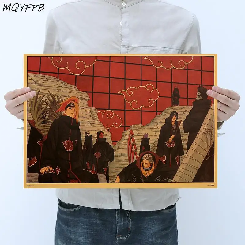 Japanese Anime Kraft Paper Poster Home Bedroom Wall Decoration Painting Core 50.5x35cm
Japanese Anime Kraft Paper Poster Home Bedroom Wall Decoration Painting Core 50.5x35cm