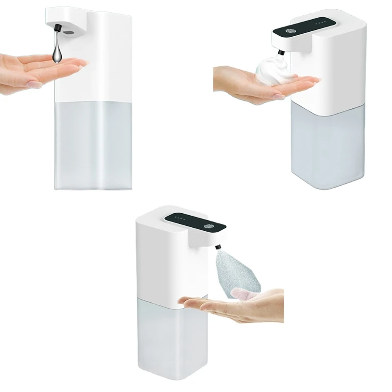 63HA 400ml Capacity Automatic Soap Dispenser Infrared Technology Hand Soap Dispenser Rechargeable Soap Dispenser Convenient
63HA 400ml Capacity Automatic Soap Dispenser Infrared Technology Hand Soap Dispenser Rechargeable Soap Dispenser Convenient