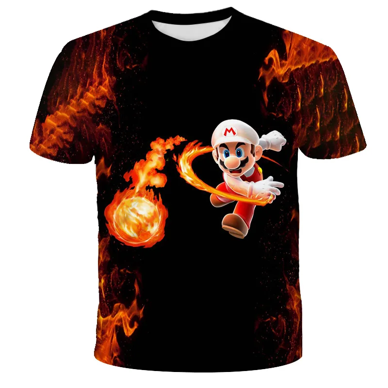 New Mario Bros T-shirt Mario Boy T-shirt Kids Girl T-shirt Short Sleeve Harajuku Style Mario Birthday Strange Things
New Mario Bros T-shirt Mario Boy T-shirt Kids Girl T-shirt Short Sleeve Harajuku Style Mario Birthday Strange Things