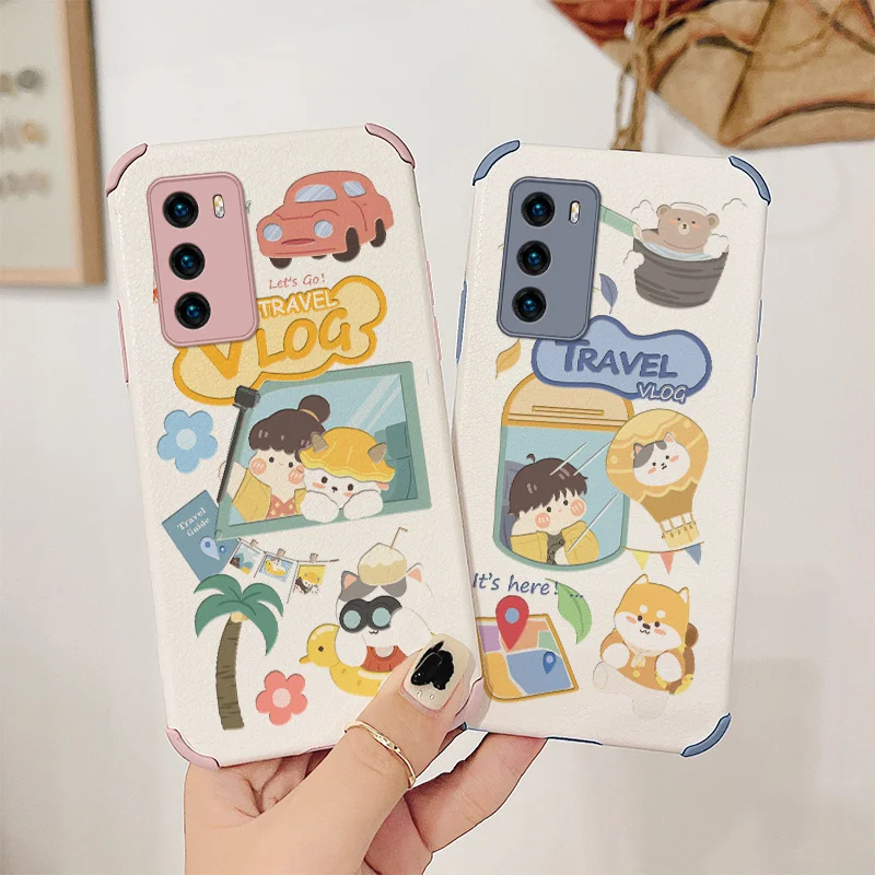 Travel Girl Bumper PU Leather Case For Huawei P40 P30 P20 Pro Lite Mate 40 30 20 Pro lite 20X Y7a P Smart 2021 Soft Phone Cover
Travel Girl Bumper PU Leather Case For Huawei P40 P30 P20 Pro Lite Mate 40 30 20 Pro lite 20X Y7a P Smart 2021 Soft Phone Cover