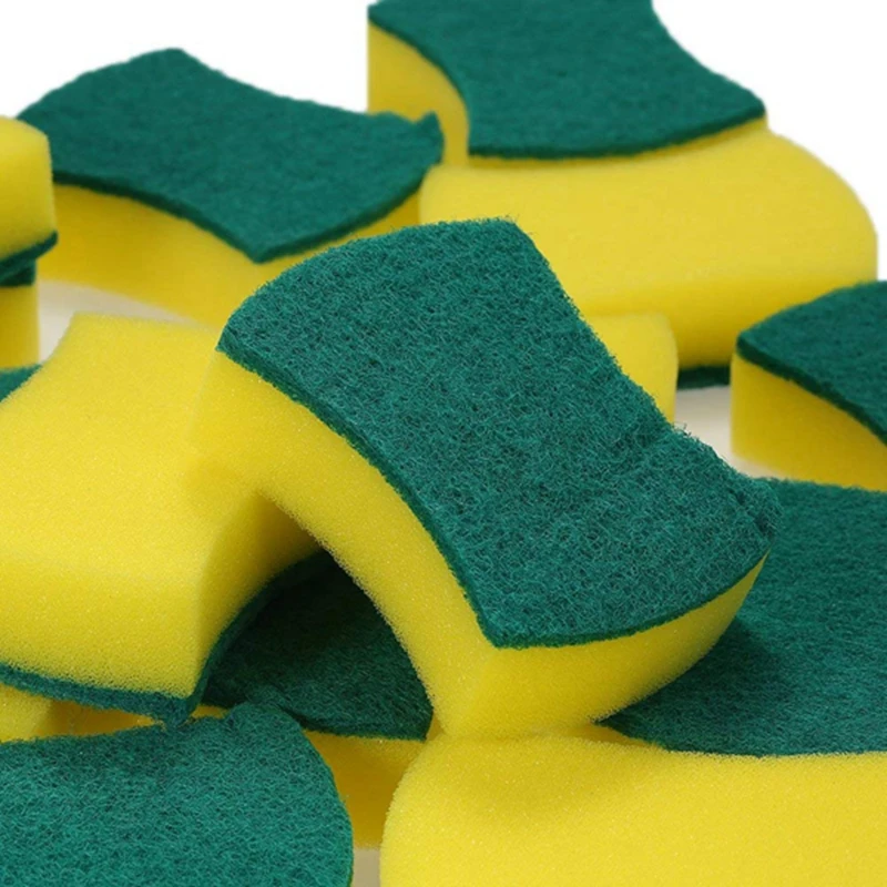 30pcs Multi-purpose Double-faced Sponge Scouring Pads Dish Washing Scrub Sponge Stains Removing Cleaning Scrubber Brush for Kitc
30pcs Multi-purpose Double-faced Sponge Scouring Pads Dish Washing Scrub Sponge Stains Removing Cleaning Scrubber Brush for Kitc