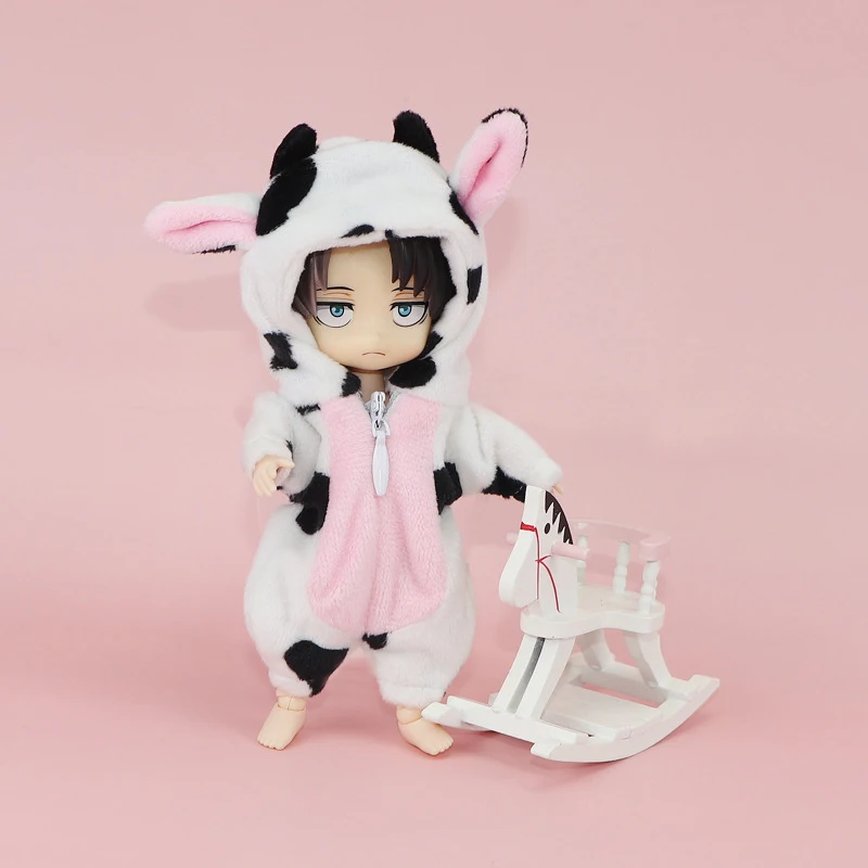 Ob11 Doll Clothes Obitsu11 Animal Cartoon Clothes Plush One-piece Pajamas for GCS, 1/12BJD Doll Clothes Accessories
Ob11 Doll Clothes Obitsu11 Animal Cartoon Clothes Plush One-piece Pajamas for GCS, 1/12BJD Doll Clothes Accessories