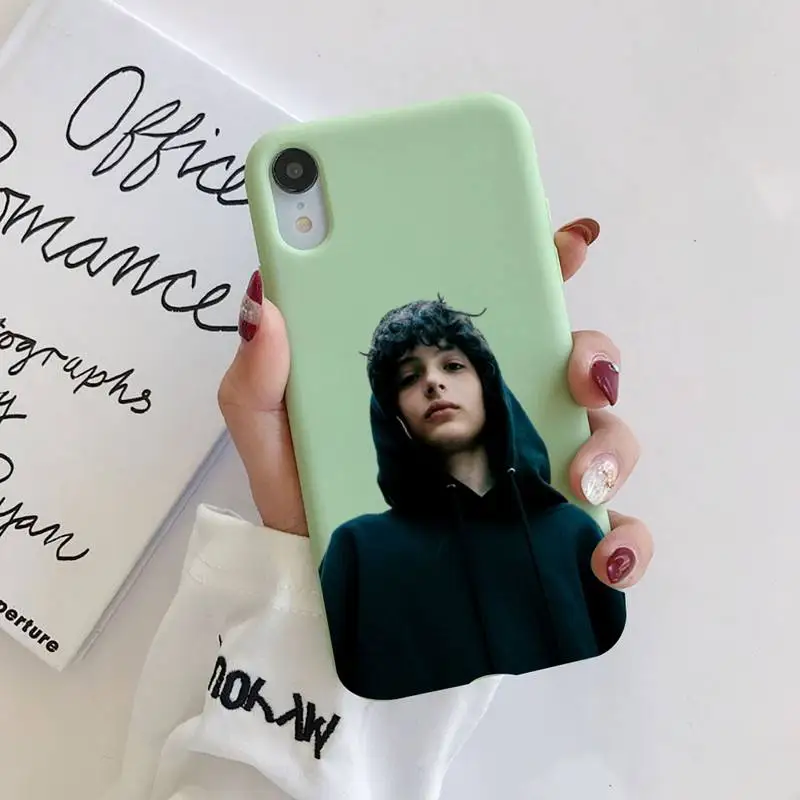 TV Finn Wolfhard Stranger Things Liquid Silicone Phone Case for iPhone 11 Pro Max XR XS X Soft Cover for iPhone 6 6S 7 8 Plus
TV Finn Wolfhard Stranger Things Liquid Silicone Phone Case for iPhone 11 Pro Max XR XS X Soft Cover for iPhone 6 6S 7 8 Plus