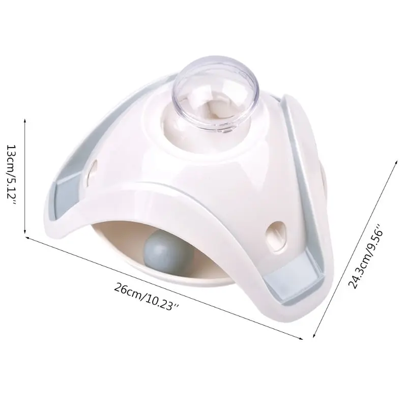 Interactive Cat Food Dispenser Toy Slow Feeder Kitten IQ Traning Crazy Ball Disk
Interactive Cat Food Dispenser Toy Slow Feeder Kitten IQ Traning Crazy Ball Disk