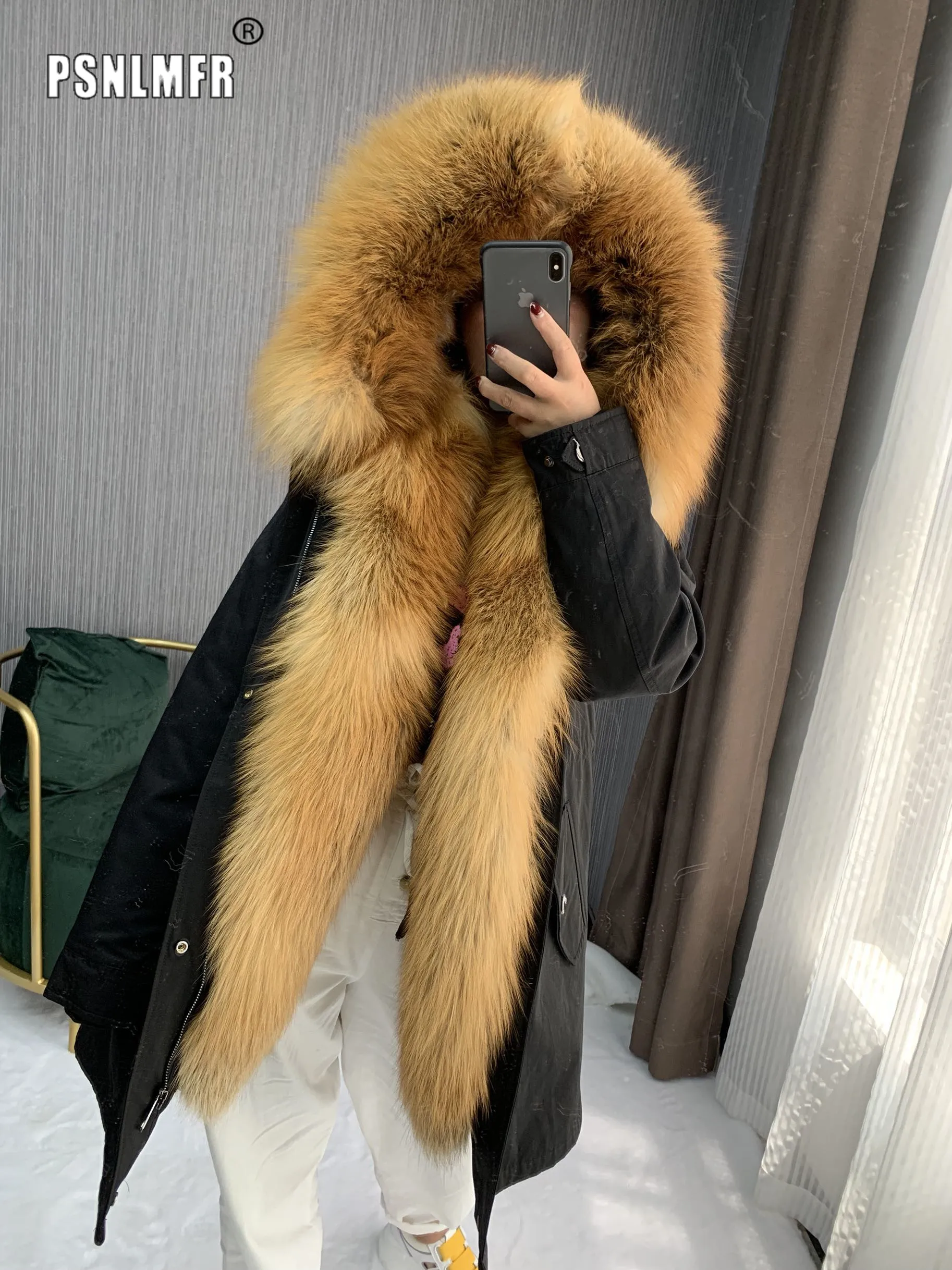 Hooded Winter Coat Women Thicken Loose Casual Streetwear Windproof Real Fur Parka and Hot Selling Warm Natural Real Fur Liner
Hooded Winter Coat Women Thicken Loose Casual Streetwear Windproof Real Fur Parka and Hot Selling Warm Natural Real Fur Liner