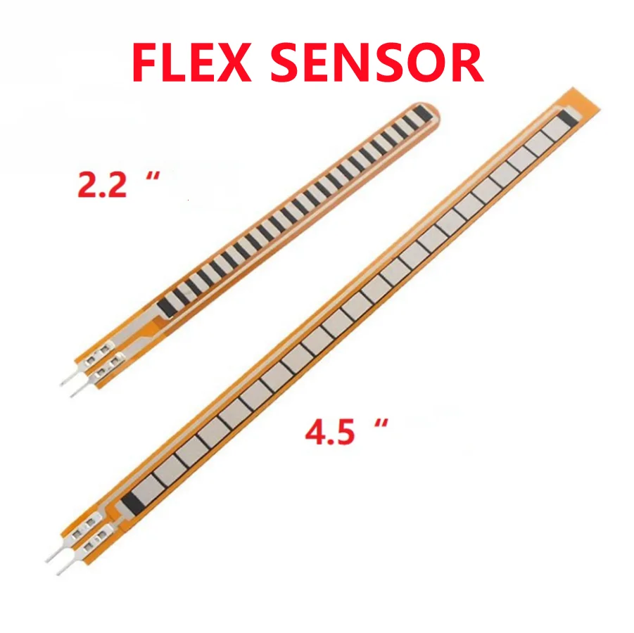 4.5 Inch Flex Sensor for Robot 2.2 Inch Bend Flexible for Robotic Hand Electronics Design DIY KIT IGBT Module 
4.5 Inch Flex Sensor for Robot 2.2 Inch Bend Flexible for Robotic Hand Electronics Design DIY KIT IGBT Module