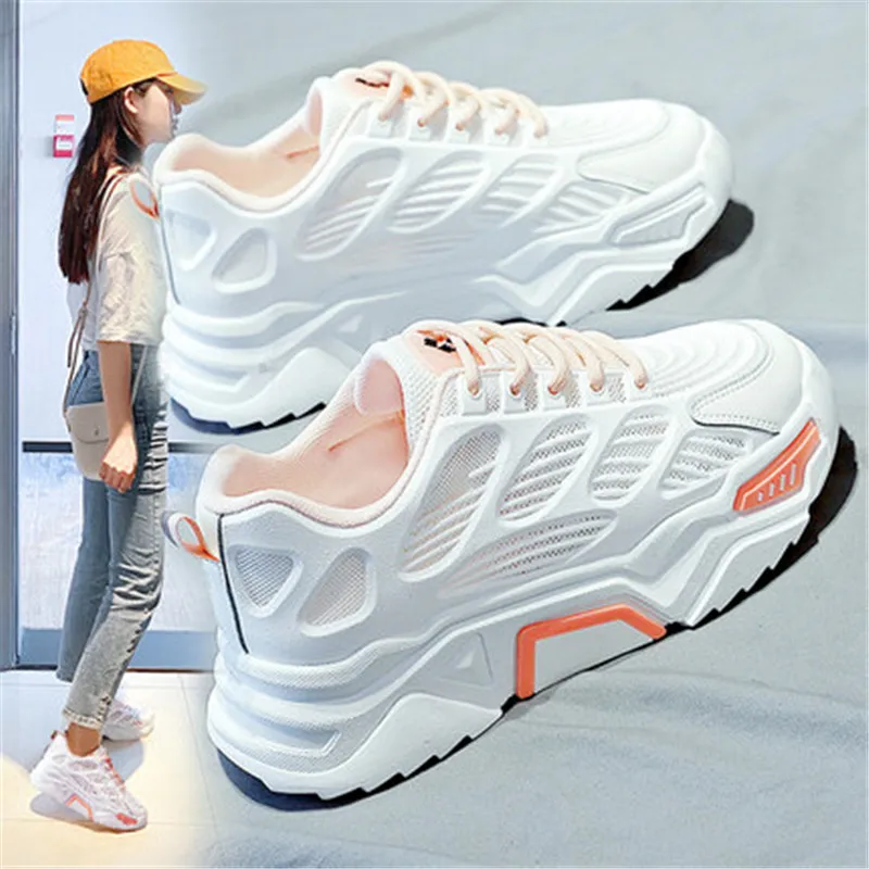 Dad Shoes Women's 2020 Summer New Mesh Breathable All-match Sneakers Female Students Ins White Shoes Casual sneakers Plus 35-40
Dad Shoes Women's 2020 Summer New Mesh Breathable All-match Sneakers Female Students Ins White Shoes Casual sneakers Plus 35-40