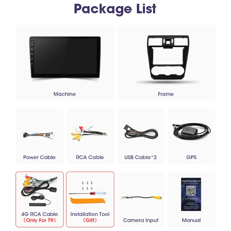 2 Din Android 10 Car Radio For Subaru Forester WRX 2012-2015 4G+64G 8 Core GPS Navigation Multimedia Video Player Carplay wifi
2 Din Android 10 Car Radio For Subaru Forester WRX 2012-2015 4G+64G 8 Core GPS Navigation Multimedia Video Player Carplay wifi