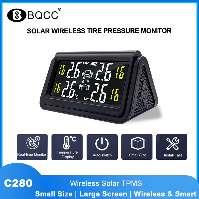 Новая солнечная система контроля давления в шинах шин Давление сигнала тревоги автомобиля монитора внешний Сенсор s мониторинга Системы ши...
Новая солнечная система контроля давления в шинах шин Давление сигнала тревоги автомобиля монитора внешний Сенсор s мониторинга Системы ши...