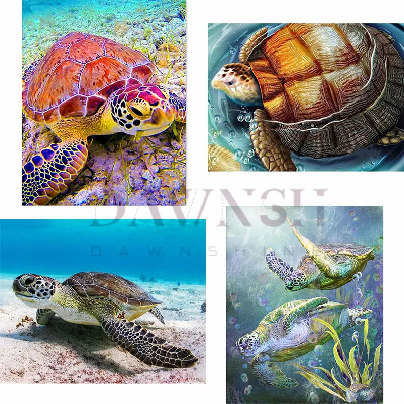 Full Round Square Drill 5D DIY Diamond Painting "Sea Turtles King" Diamond Embroidery Mosaic Art Wall Home Decor Turtle Animal
Full Round Square Drill 5D DIY Diamond Painting "Sea Turtles King" Diamond Embroidery Mosaic Art Wall Home Decor Turtle Animal