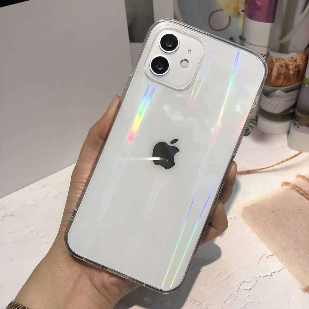 Transparent Silica gel Laser Aurora Case For iPhone 12 11 Pro XS Max SE 2020 X XR 6 7 8 Plus Silicone Shockproof Protection Case
Transparent Silica gel Laser Aurora Case For iPhone 12 11 Pro XS Max SE 2020 X XR 6 7 8 Plus Silicone Shockproof Protection Case