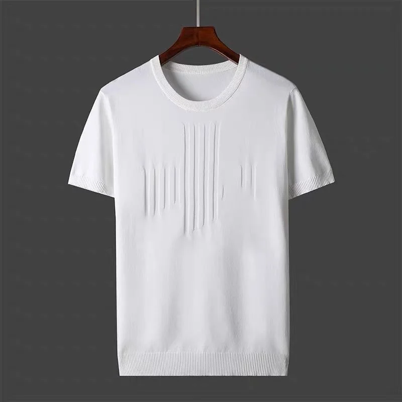 Summer New Men's T-shirt Solid Color Pullover Men Causal O-neck Basic Sweater Male Classical Tops Soft Knitted Tees D217
Summer New Men's T-shirt Solid Color Pullover Men Causal O-neck Basic Sweater Male Classical Tops Soft Knitted Tees D217