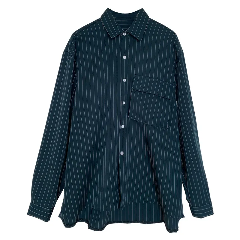 Loose Vogue Korean Ins Women's Shirts Striped Hong Kong Style Bf Fashion Vintage Autumn New Arrival Female Long Sleeve Jacket
Loose Vogue Korean Ins Women's Shirts Striped Hong Kong Style Bf Fashion Vintage Autumn New Arrival Female Long Sleeve Jacket