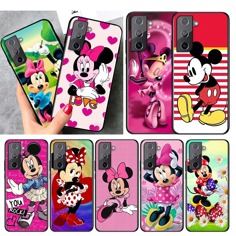 Disney Cute Mickey Minne For Samsung S22 S21 S20 FE Ultra Pro Lite S10 5G S10E S9 S8 S7 S6 Edge Plus Black Phone Case Capa
Disney Cute Mickey Minne For Samsung S22 S21 S20 FE Ultra Pro Lite S10 5G S10E S9 S8 S7 S6 Edge Plus Black Phone Case Capa