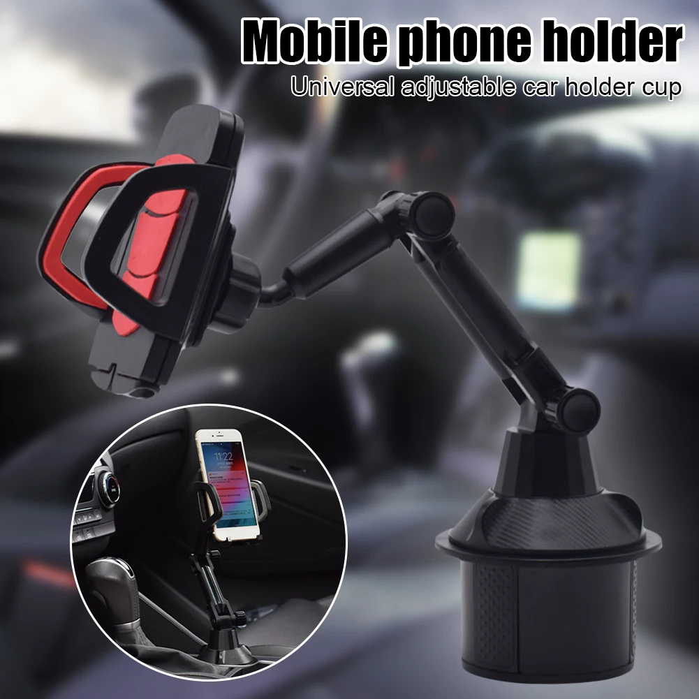 Upgraded Cup Phone Holder 360 Degree Adjustable Car Cup Holder Phone Mount Kit Universal Phone Stand Cradle Auto Accessories
Upgraded Cup Phone Holder 360 Degree Adjustable Car Cup Holder Phone Mount Kit Universal Phone Stand Cradle Auto Accessories