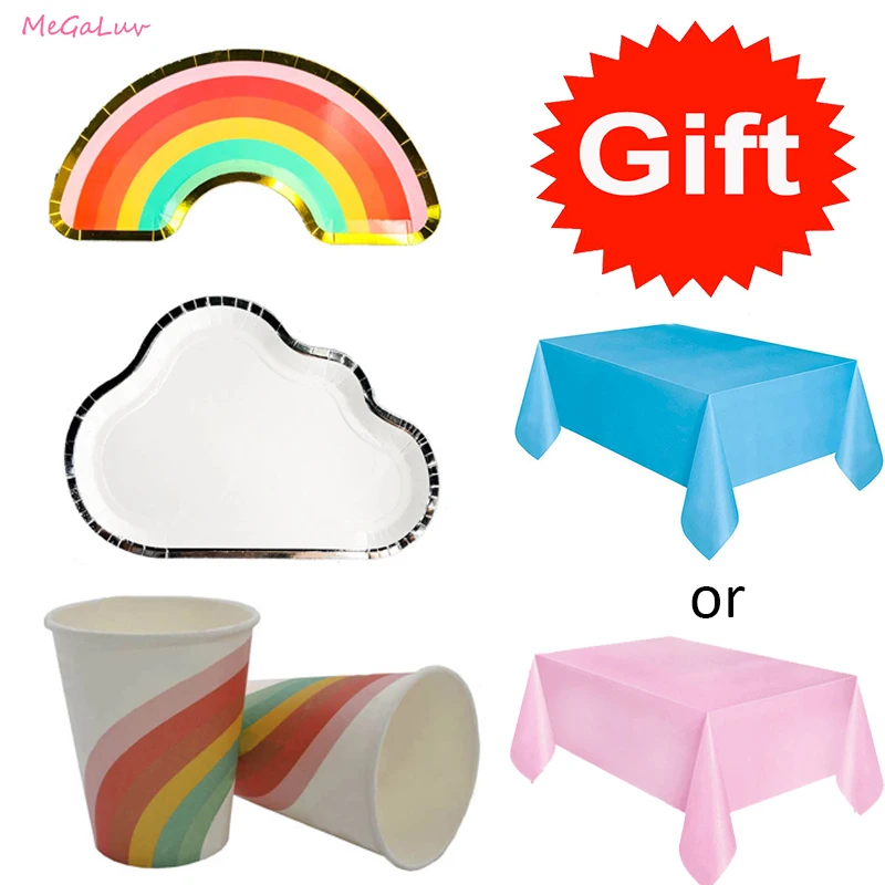 Rainbow Theme Disposable Tableware Colorful Paper Plates Cup Kids Birthday Dinners Parties Decor Wedding Party Supplies
Rainbow Theme Disposable Tableware Colorful Paper Plates Cup Kids Birthday Dinners Parties Decor Wedding Party Supplies