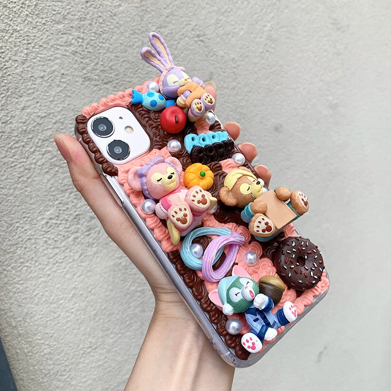 Disney star Dailu Duffy bear handmade diy creative mobile phone case for iphone 12mini/11promax/12promax/se/xr/7p/8p/xs/xsmax/11
Disney star Dailu Duffy bear handmade diy creative mobile phone case for iphone 12mini/11promax/12promax/se/xr/7p/8p/xs/xsmax/11