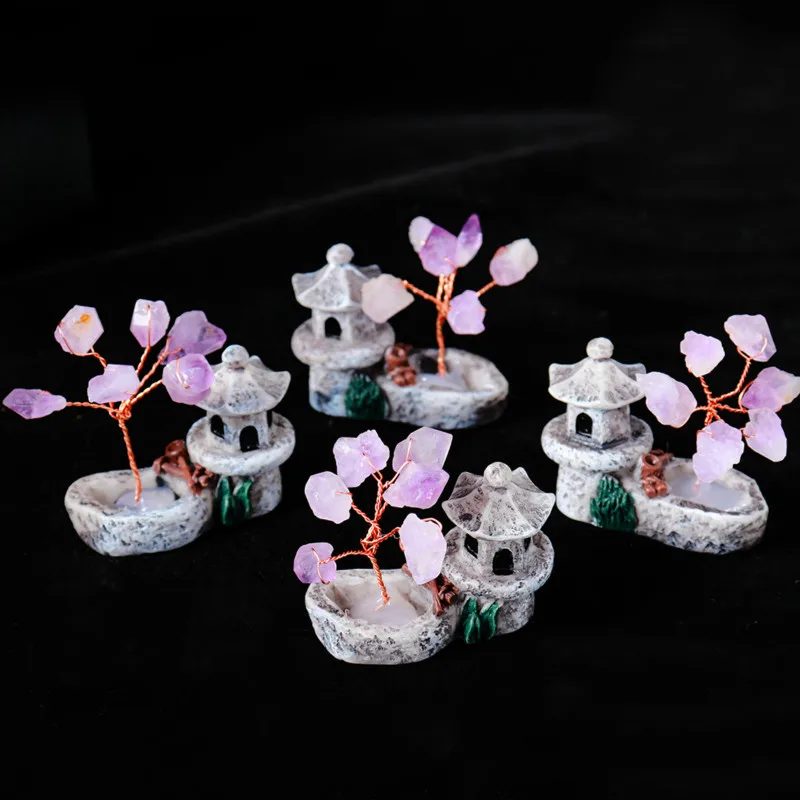 1PC Natural Amethyst Tree Crystal Quartz Mineral Ornaments Tree of Life Home Decoration Lucky tree Healing Pavilion Decorate
1PC Natural Amethyst Tree Crystal Quartz Mineral Ornaments Tree of Life Home Decoration Lucky tree Healing Pavilion Decorate