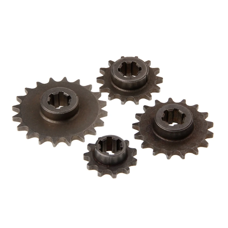 

Motorcycle T8F 8mm 11 14 17 20 Tooth Front Pinion Sprocket Chain Cog For 47CC 49CC Dirt Bike ATV Quad Scooter Moped engines
