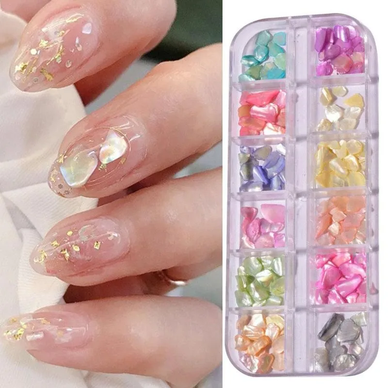 Nail Art Natural Shell Slices Abalone Slices Thick and Bright Magic Color Nail Jewelry Set Diy Fashion Charm Nail Decoration
Nail Art Natural Shell Slices Abalone Slices Thick and Bright Magic Color Nail Jewelry Set Diy Fashion Charm Nail Decoration