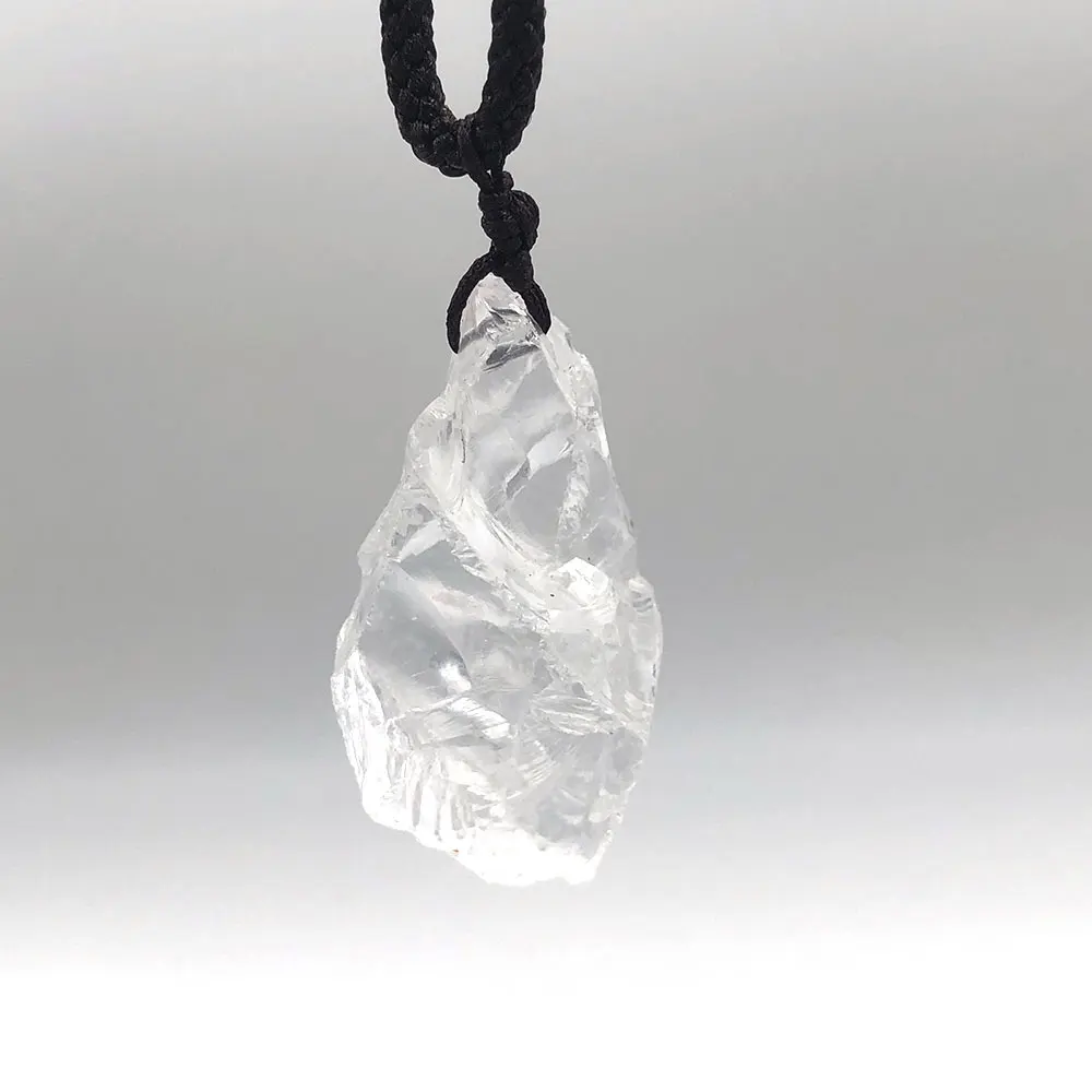 1pc Random Natural Clear Quartz Raw Stone Pendant Necklace Rough Crystal Mineral Healing Reiki Gems Craft Fashion Gift Jewellry
1pc Random Natural Clear Quartz Raw Stone Pendant Necklace Rough Crystal Mineral Healing Reiki Gems Craft Fashion Gift Jewellry
