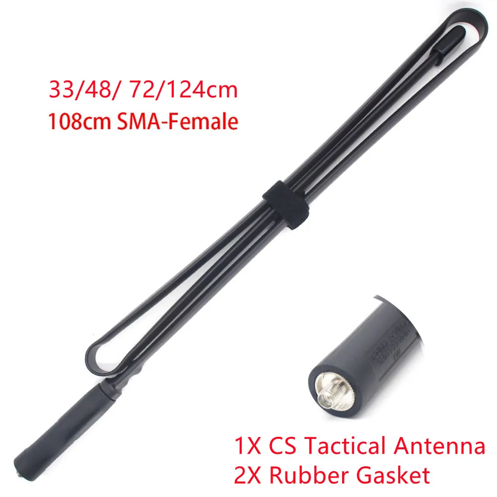Складная SMA-Женская Двухдиапазонная CS тактическая антенна для UV9R,UV9R PLUS GT-3,UV5RE, UV5RA,UV5R Plus Водонепроницаемая с 2X резиновой прокладкой
Складная SMA-Женская Двухдиапазонная CS тактическая антенна для UV9R,UV9R PLUS GT-3,UV5RE, UV5RA,UV5R Plus Водонепроницаемая с 2X резиновой прокладкой