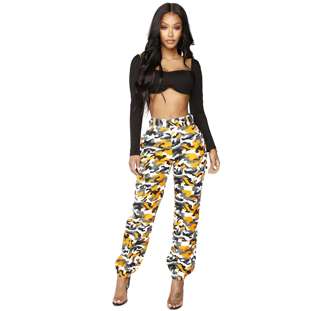 Autumn 2020 new fashion camouflage printed casual Harem Pants slim waist button women's Leggings Pants
Autumn 2020 new fashion camouflage printed casual Harem Pants slim waist button women's Leggings Pants
