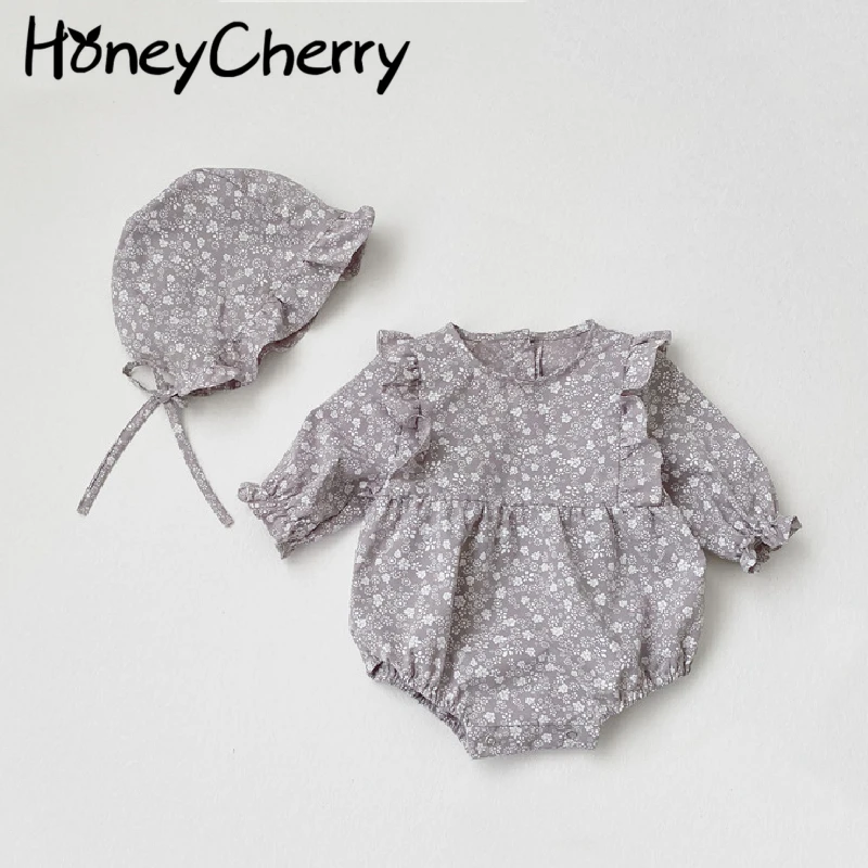 New baby girl floral romper jumpsuit + hat newborn baby clothes baby romper baby girl outfit
New baby girl floral romper jumpsuit + hat newborn baby clothes baby romper baby girl outfit